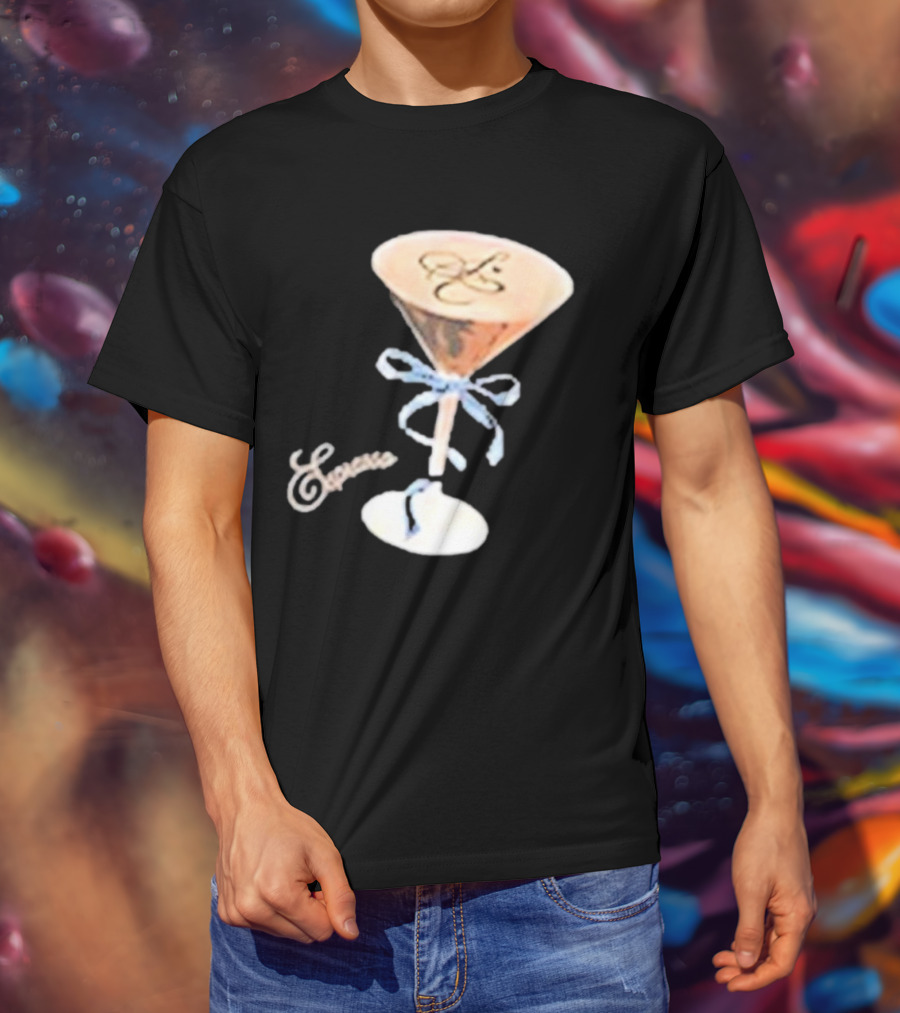 Sabrina Carpenter Espresso Martini With Ribbon Bow T-Shirt
