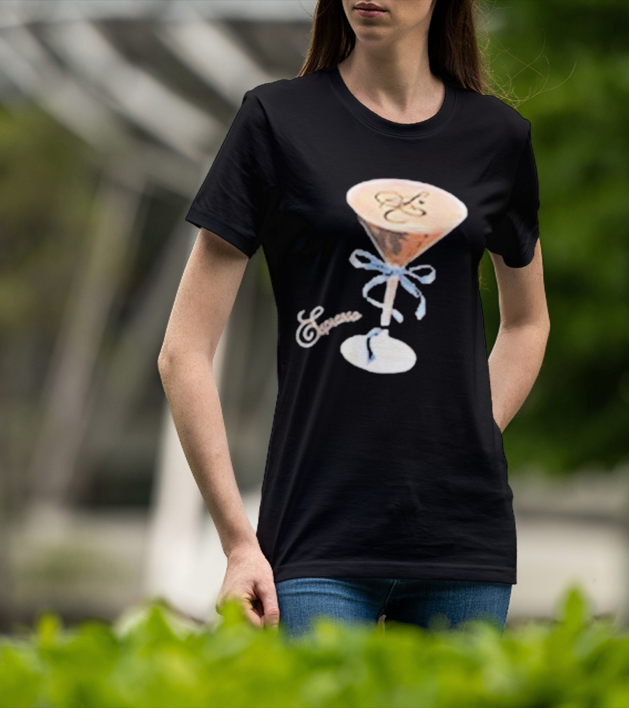 Sabrina Carpenter Espresso Martini With Ribbon Bow T-Shirt