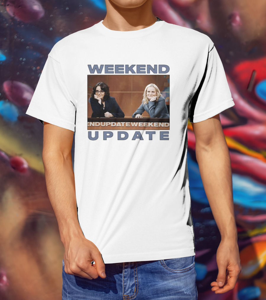Tina Fey Amy Poehler Weekend Update T-Shirt