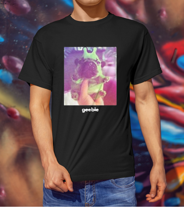 Pibble Palace Geeble Pug Crown T-Shirt