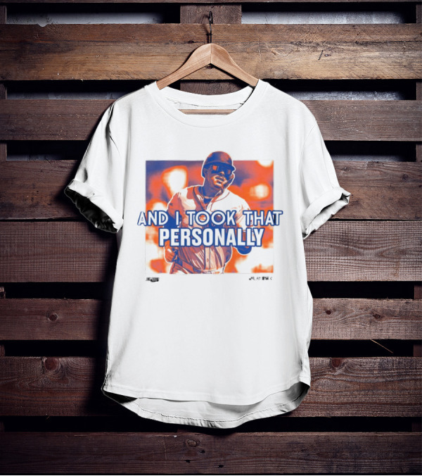 And I Took That Personally Mark Vientos New York Mets MLB Jomboy Players T-Shirt