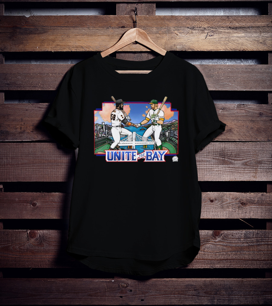 Unite The Bay San Francisco Giants Oakland A’s Battle Of The Bay T-Shirt