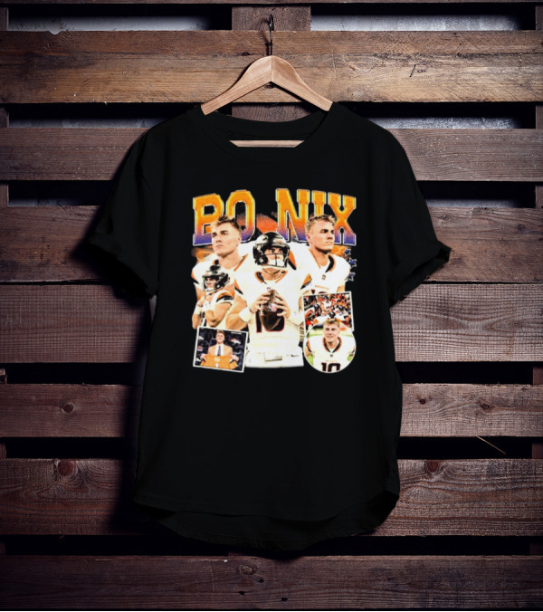 Bo Nix Denver Broncos NFL Vintage Football American T-Shirt