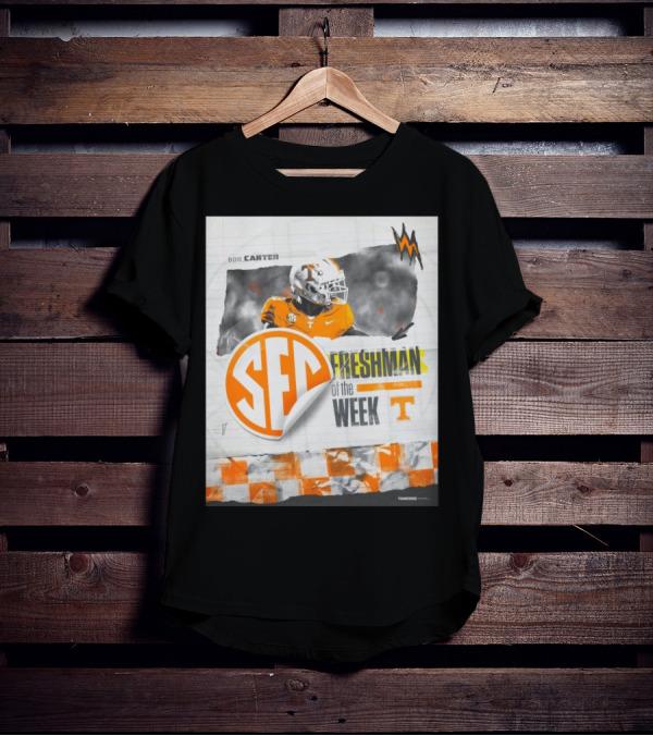 Boo Carter Freshman Of The Week SEC Tennessee Vols T-Shirt