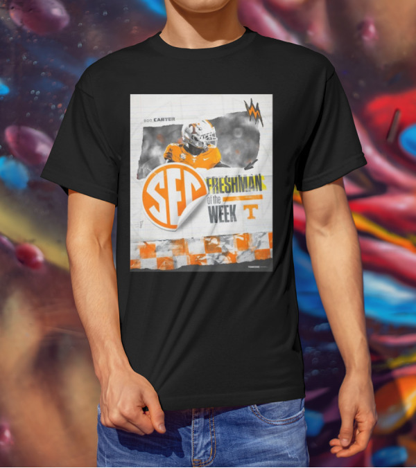 Boo Carter Freshman Of The Week SEC Tennessee Vols T-Shirt