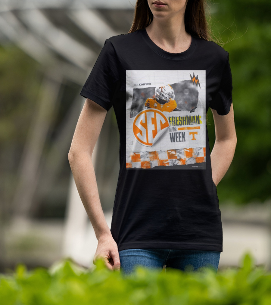 Boo Carter Freshman Of The Week SEC Tennessee Vols T-Shirt