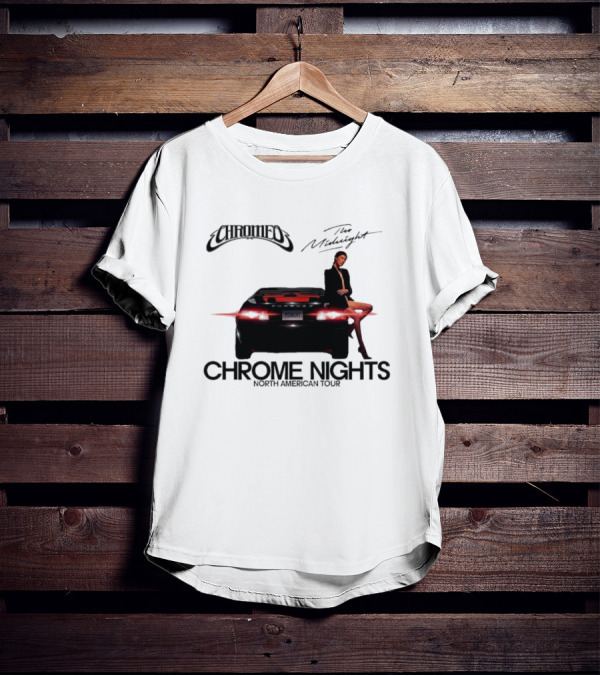 Chromeo The Midnight Chrome Nights North American Tour T-Shirt
