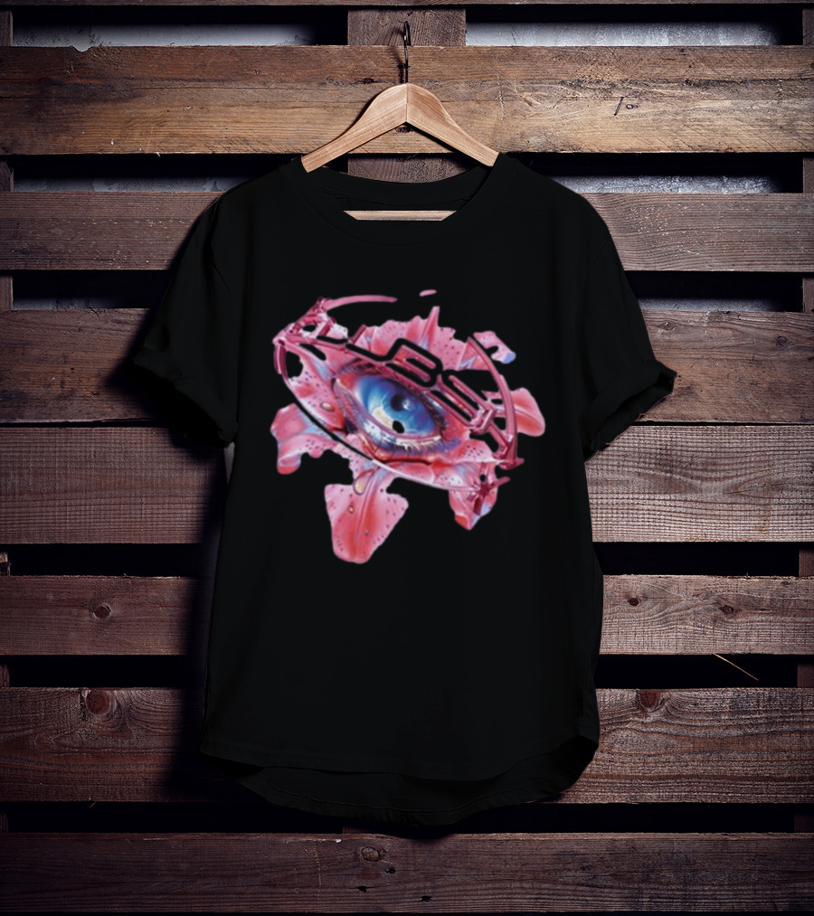 Visionary Floral Eye Club Shy Inna Eye Concept T-Shirt