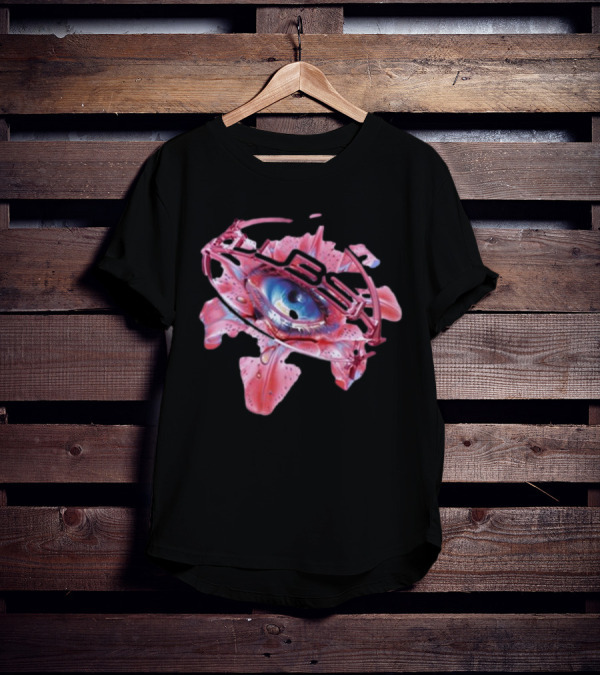 Visionary Floral Eye Club Shy Inna Eye Concept T-Shirt