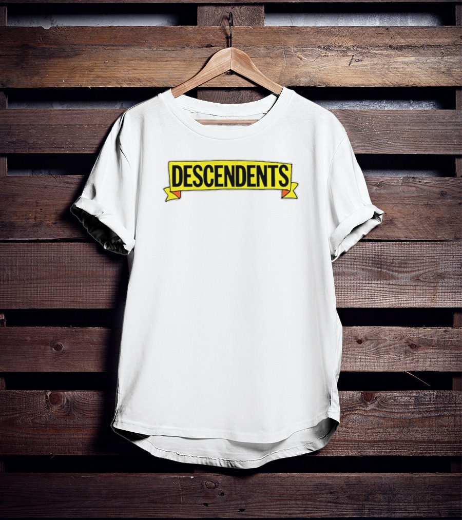 Descendents Day Of The Dork Yellow Logo Band Name T-Shirt