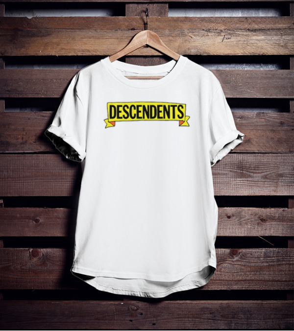 Descendents Day Of The Dork Yellow Logo Band Name T-Shirt