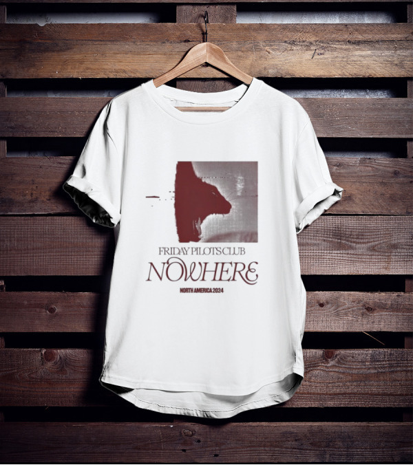 Friday Pilots Club Nowhere North America T-Shirt