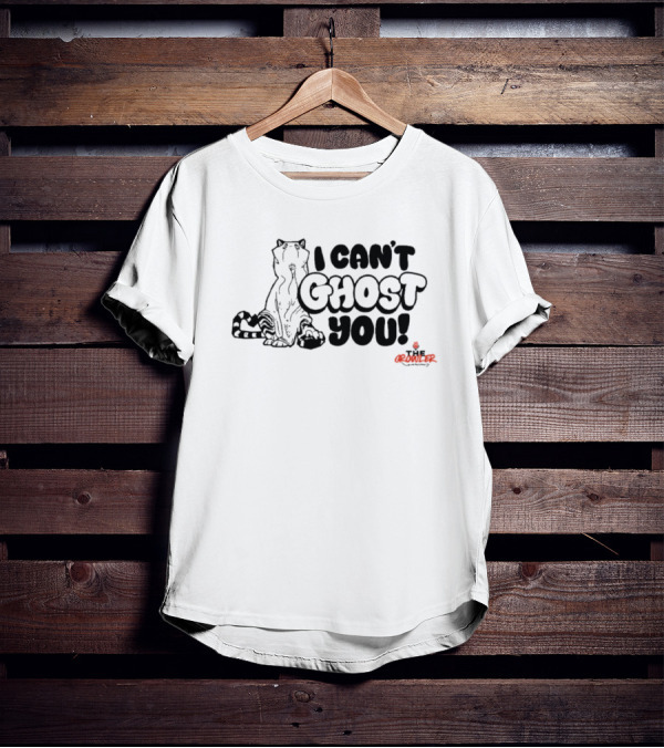 I Can’t Ghost You The Growler Sitting Cat T-Shirt