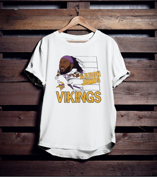 Minnesota Vikings Showtyme Aaron Jones NFL T-Shirt