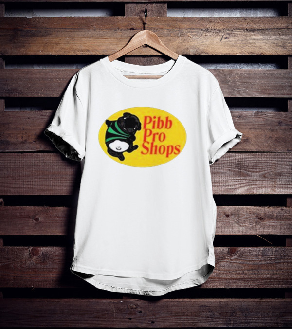 Pibble Palace Pibb Pro Shops Yellow Oval Bulldog T-Shirt