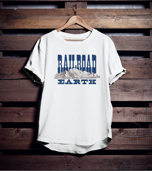 Railroad Earth Mountains Band Fall Tour T-Shirt