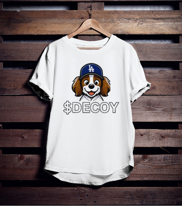Shohei Ohtani LA Dodgers Dog $DECOY MLB T-Shirt