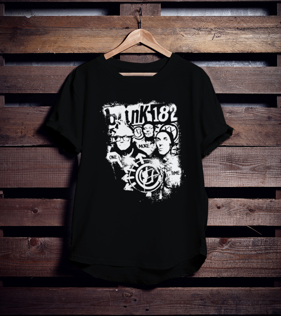 Blink-182 One More Time Band Members T-Shirt
