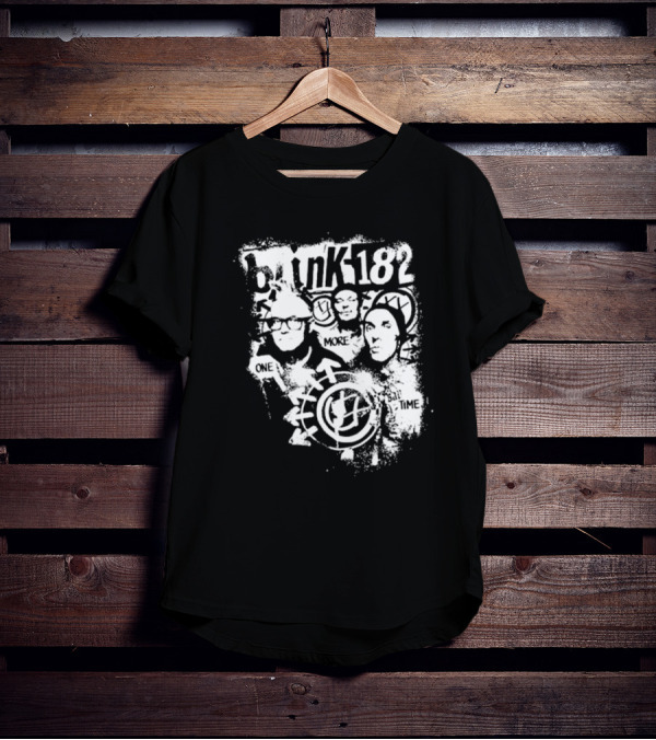 Blink-182 One More Time Band Members T-Shirt