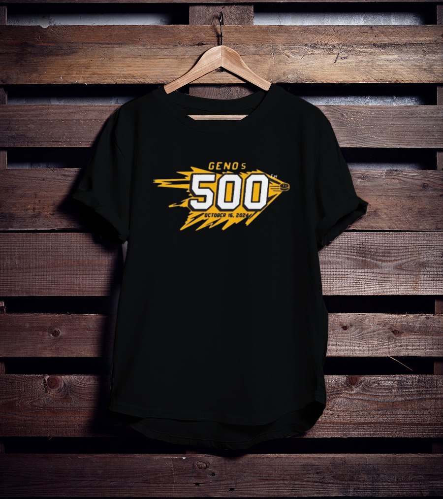 Evgeni Malkin Pittsburgh Penguins Geno’s 500th October 16 T-Shirt