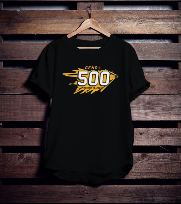 Evgeni Malkin Pittsburgh Penguins Geno’s 500th October 16 T-Shirt