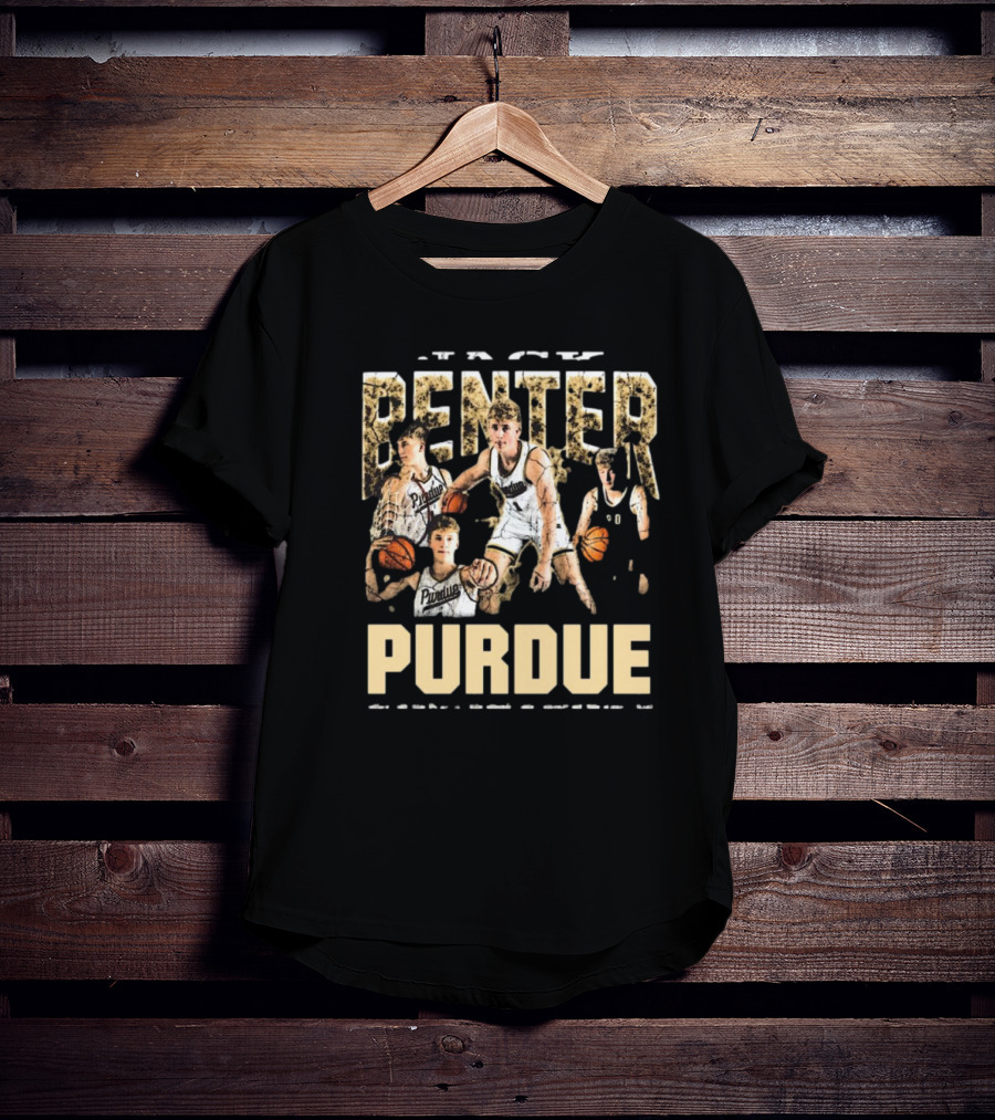 Jack Benter Purdue Boilermakers Basketball 90s T-Shirt