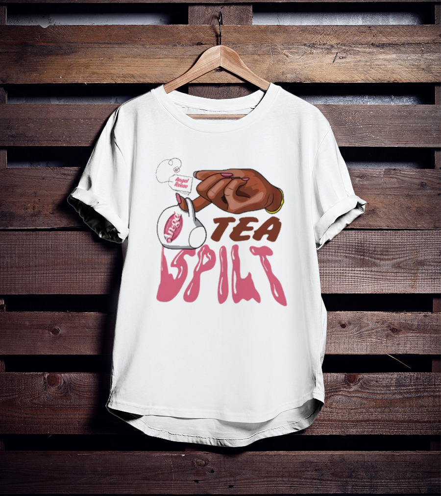 Angel Reese Tea Spilt Unapologetically T-Shirt