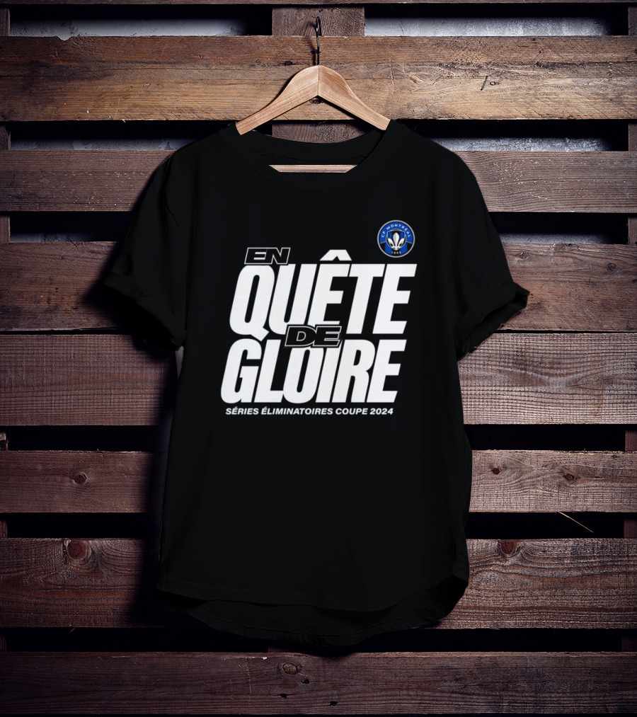 CF Montreal En Quête De Gloire Séries Éliminatoires Coupe T-Shirt