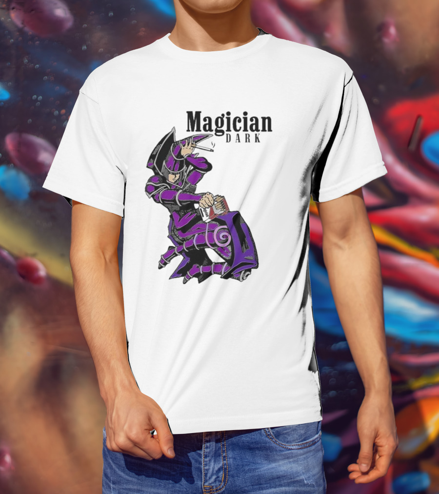 Dark Magician Smoking Card Trick T-Shirt