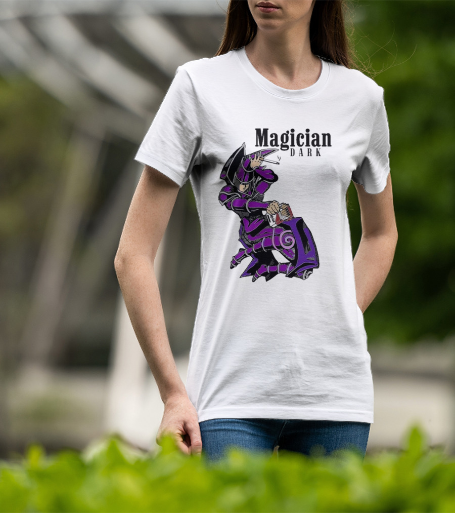 Dark Magician Smoking Card Trick T-Shirt