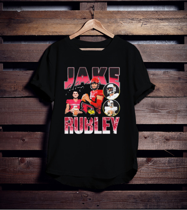 Jake Rubley Illinois State Redbirds Football 90s T-Shirt