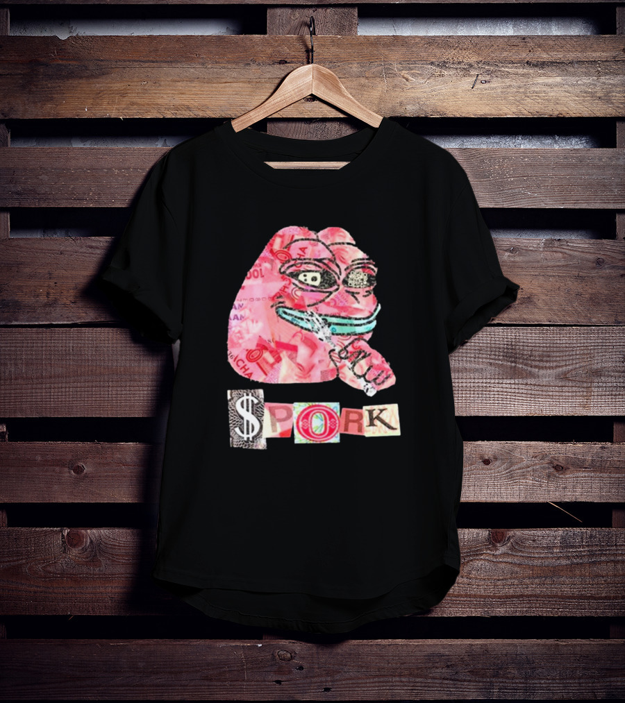 Joseph David Colombo $Pork Collage T-Shirt