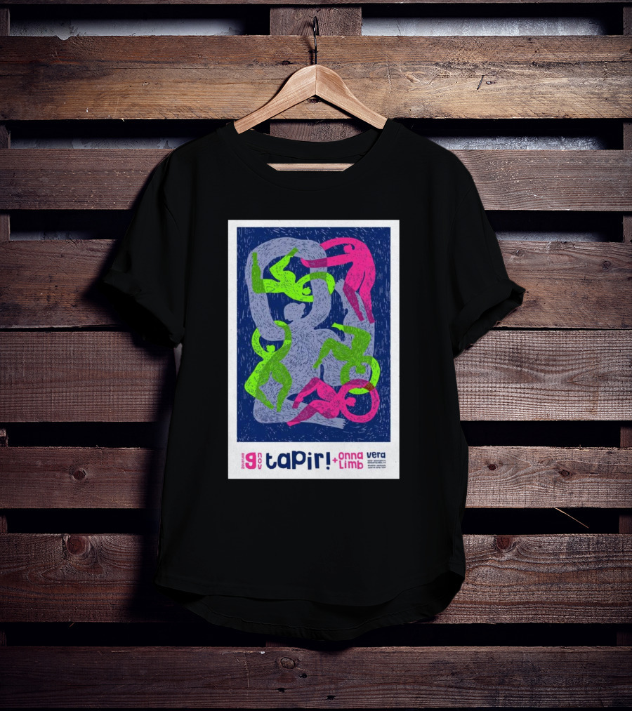 Tapir At VERA With Onna Limb Groningen Netherlands November 9 T-Shirt