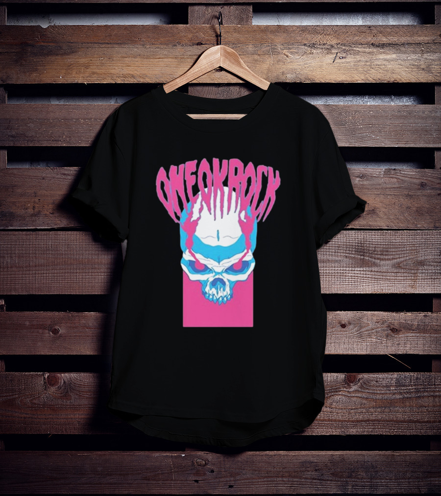 ONE OK ROCK Skull Neon T-Shirt