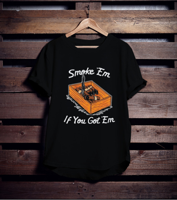Tennessee Volunteers Cigar Box Smoke Em If You Got Em T-Shirt