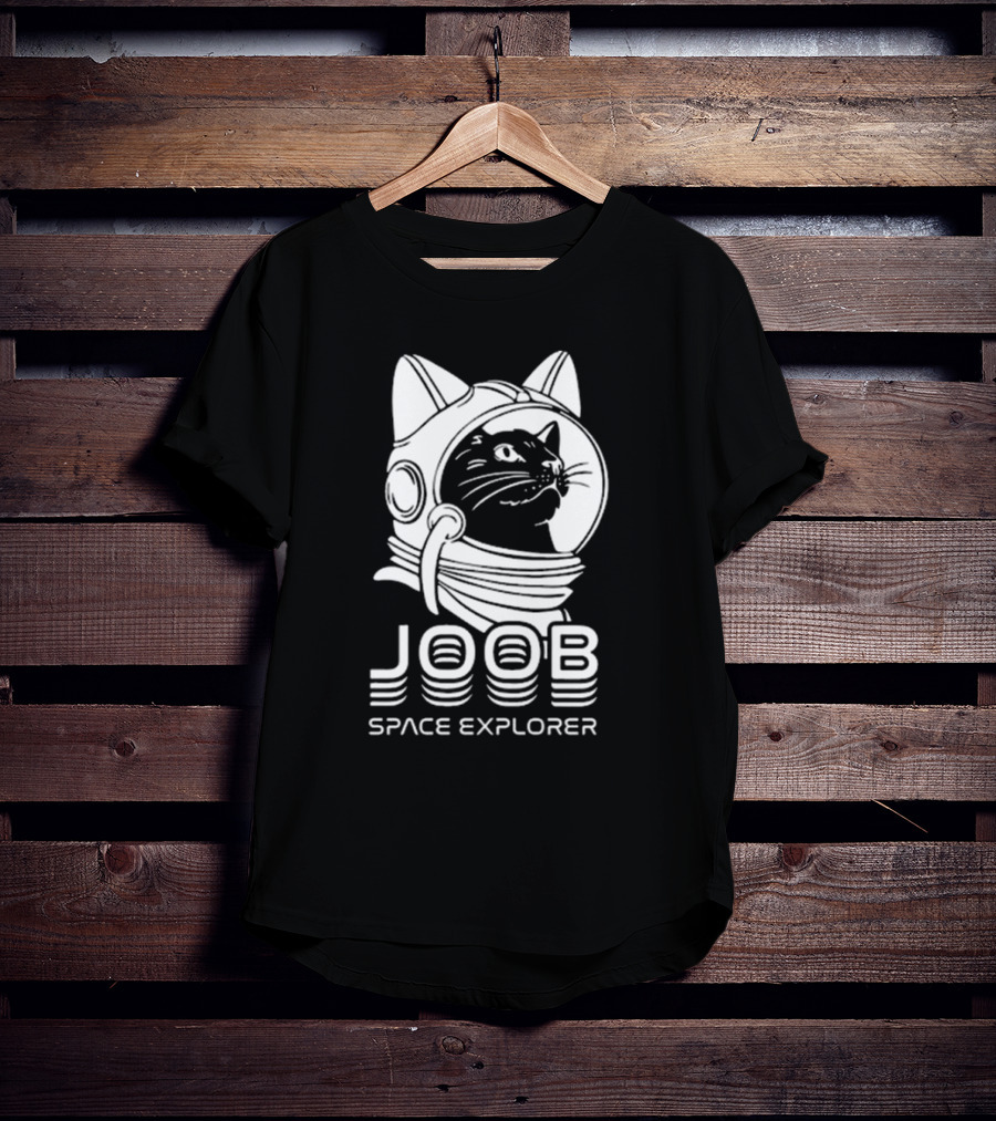 JOOB Cat Astronaut Space Explorer T-Shirt