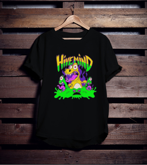 Hivemind Metalcore Dinosaur Monster New T-Shirt