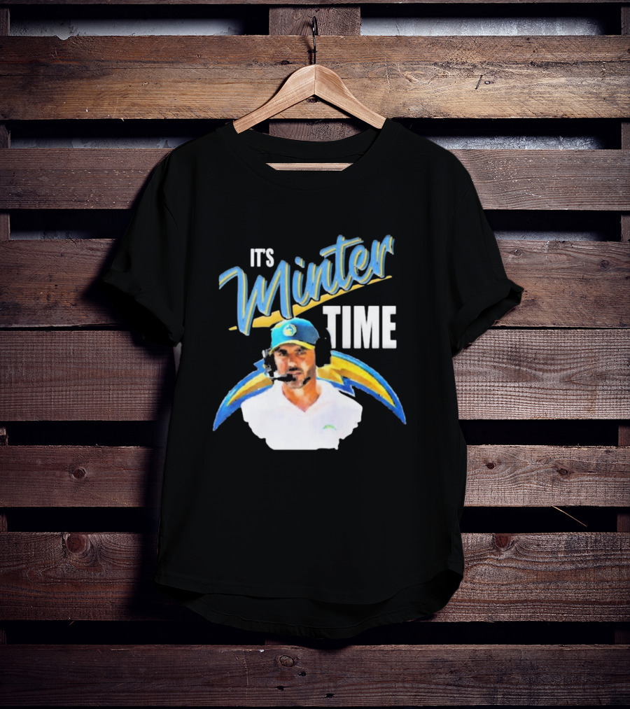 Los Angeles Chargers It's Minter Time T-Shirt