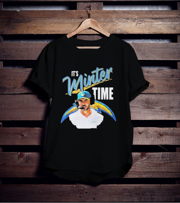 Los Angeles Chargers It's Minter Time T-Shirt
