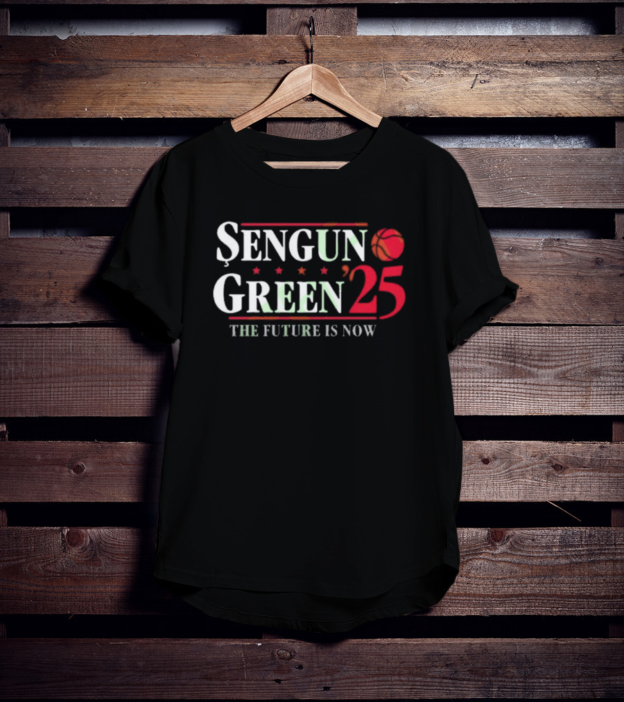 Sengun Green ’25 The Future Is Now Basketball Houston Rockets T-Shirt