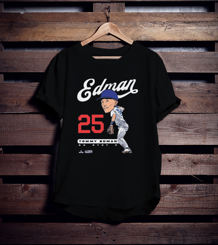 Tommy Edman #25 MLBPA Shortstop Edman T-Shirt