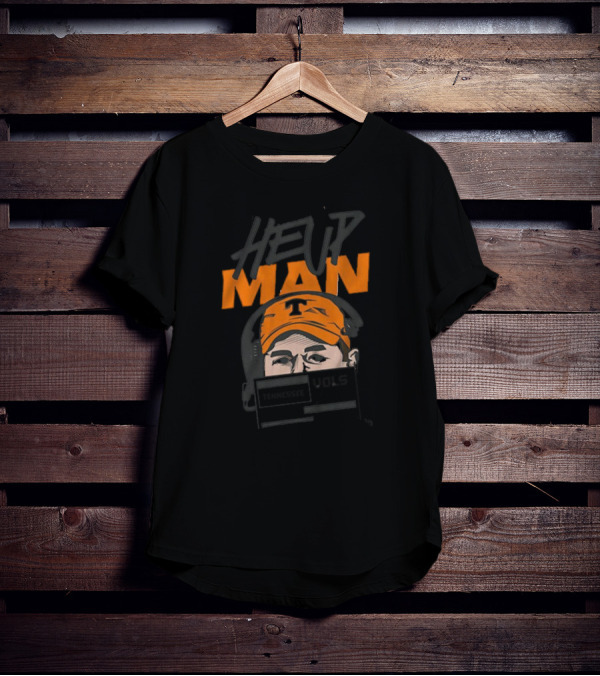 Heup Man Tennessee Vols Football Josh Heupel T-Shirt