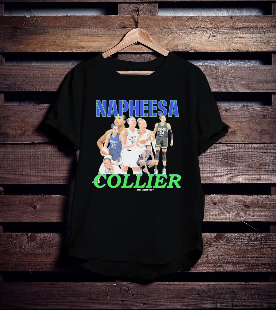 Napheesa Collier Minnesota Lynx WNBA The Homegrown Company Collage T-Shirt