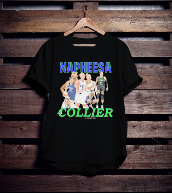 Napheesa Collier Minnesota Lynx WNBA The Homegrown Company Collage T-Shirt