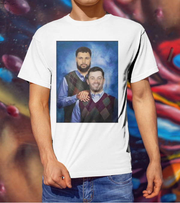 Chase Mclaughlin Wearing Baker Mayfield Mike Evans Step Brothers T-Shirt
