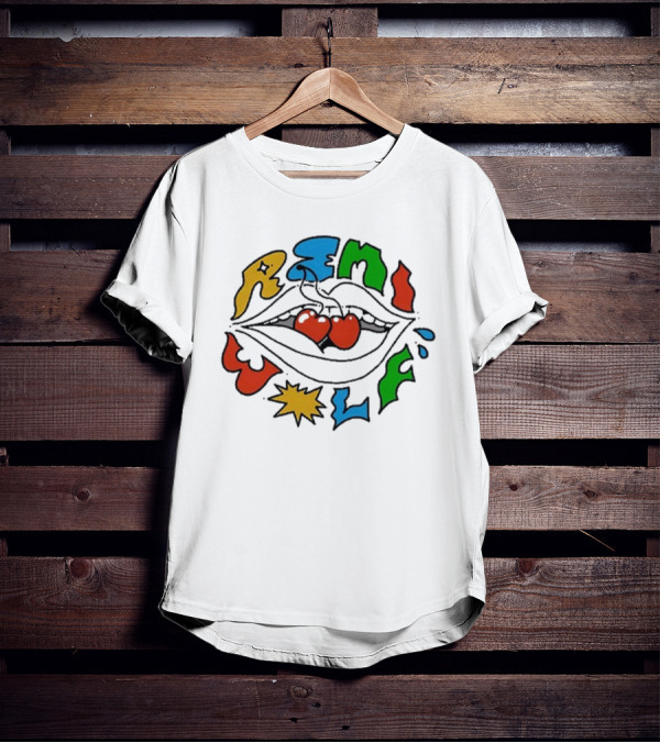 Remi Wolf Colorful Mouth Cherries T-Shirt