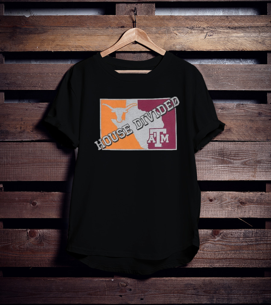 Texas A&M House Divided Longhorns T-Shirt