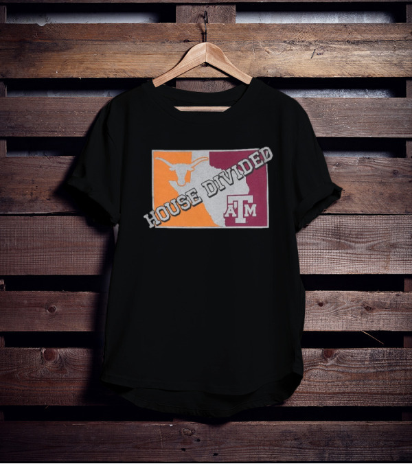 Texas A&M House Divided Longhorns T-Shirt