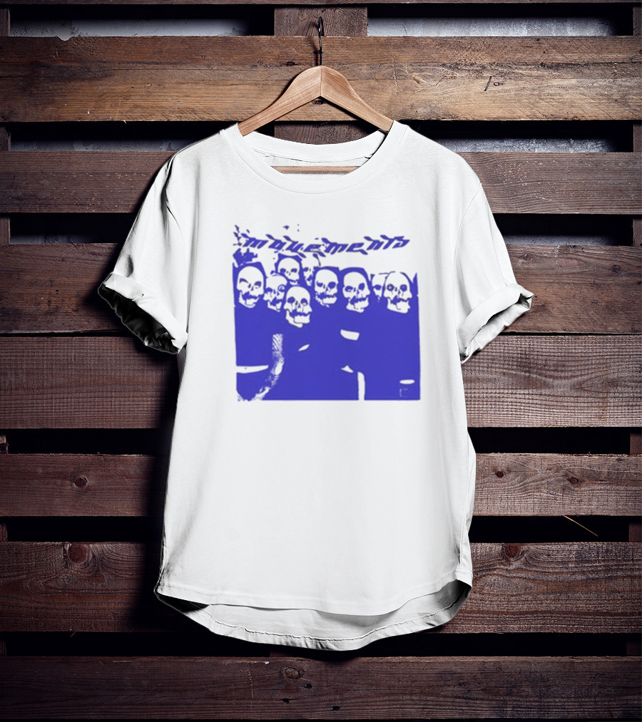 Movements Skeleton Mask Group Afraid To Die T-Shirt