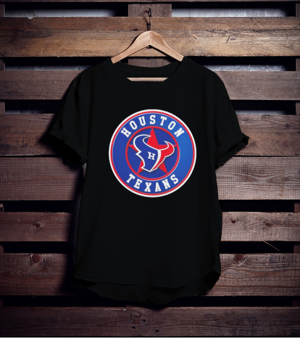 NFL MLB Houston Texans Astros Logo Mashup T-Shirt